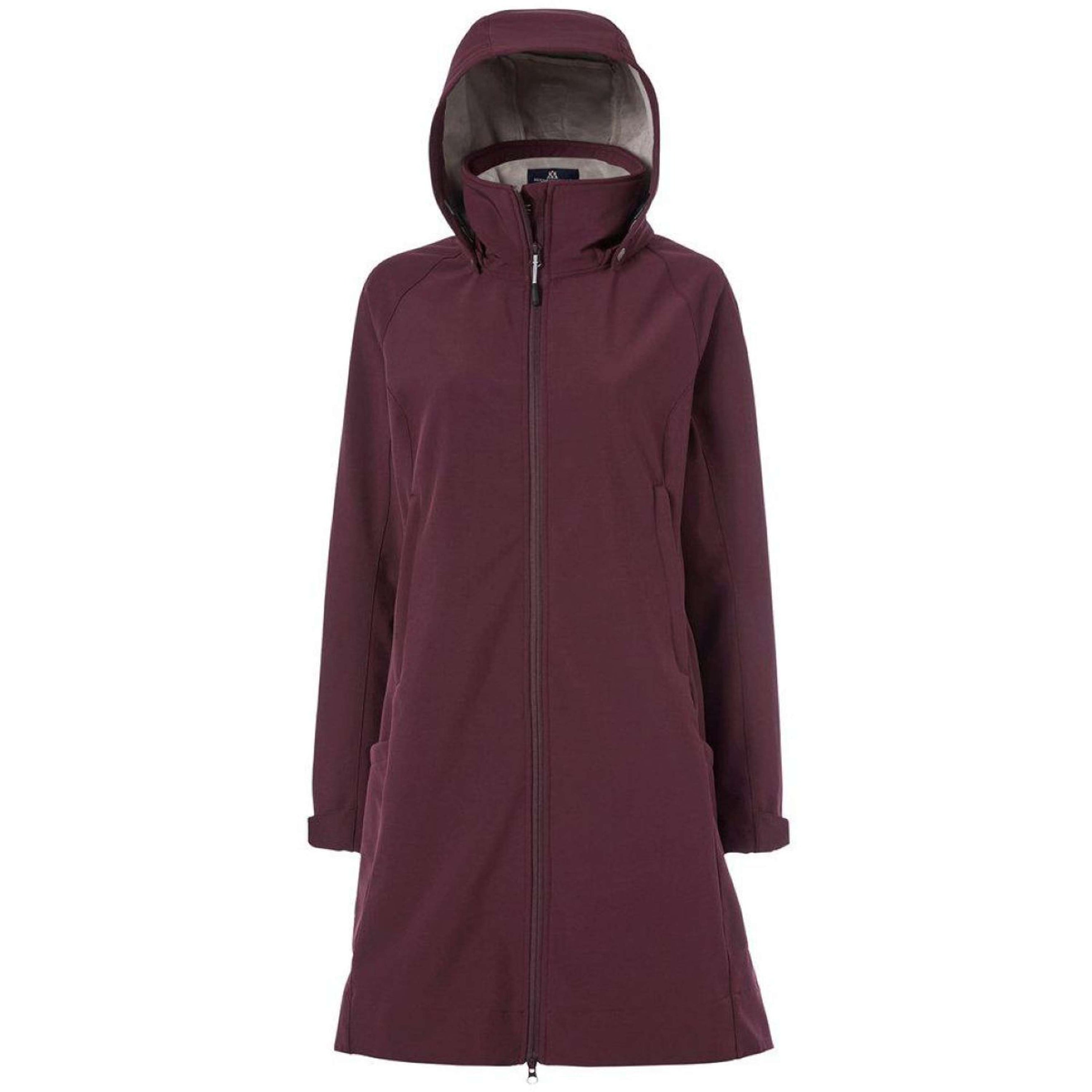 Mountain Horse Jacke Stella Softshell Lang Burgunderrot