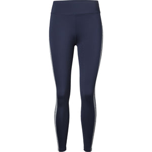 Mountain Horse Reitleggings Active Stripe Grip HF Navy