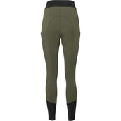 Mountain Horse Reitleggings Megan Knie Grip Grün