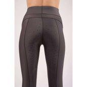 Montar Reitleggings Linnea Pull On Crystal Pocket Full Grip Grau