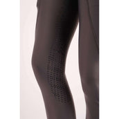 Montar Reitleggings Linnea Pull On Crystal Pocket Full Grip Grau