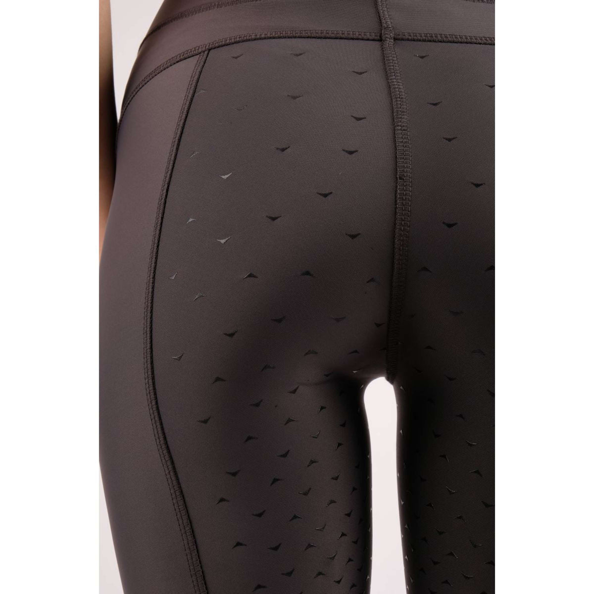 Montar Reitleggings Linnea Pull On Crystal Pocket Full Grip Grau