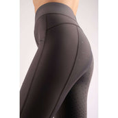 Montar Reitleggings Linnea Pull On Crystal Pocket Full Grip Grau