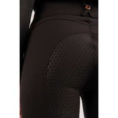 Montar Reithose Molly Rosegold Highwaist Full Grip Schwarz