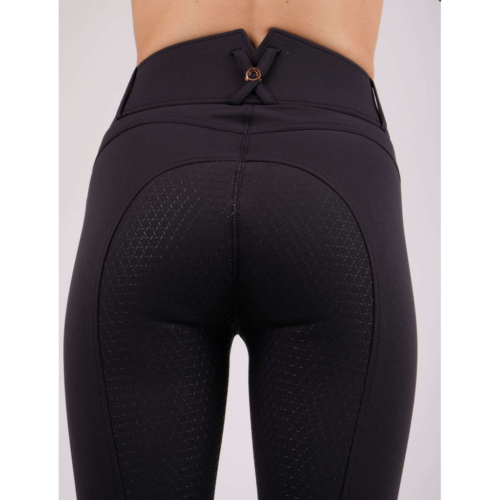 Montar Reithose Molly Rosegold Highwaist Full Grip Navy