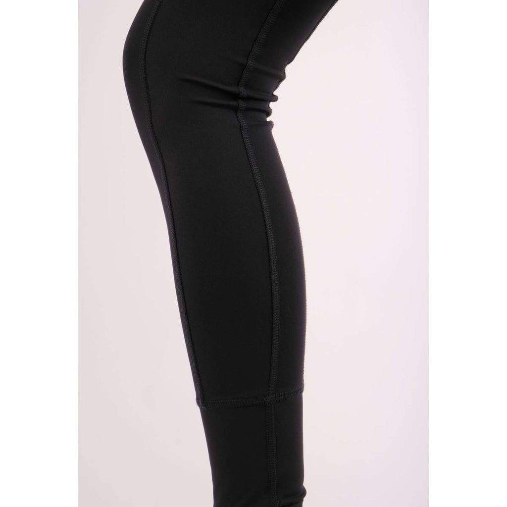 Montar Reitleggings Selena Pull On Full Grip Schwarz