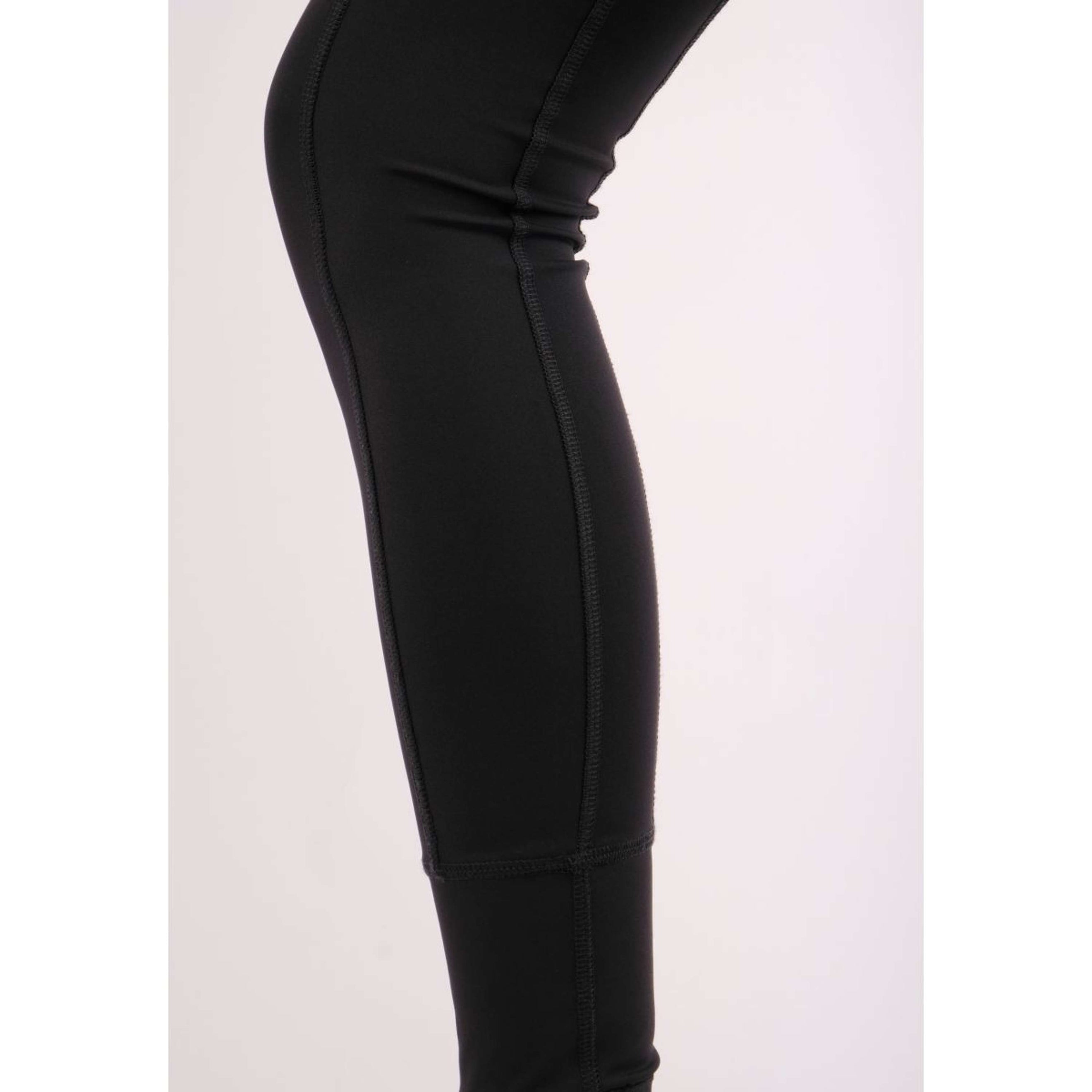 Montar Reitleggings Selena Pull On Full Grip Schwarz