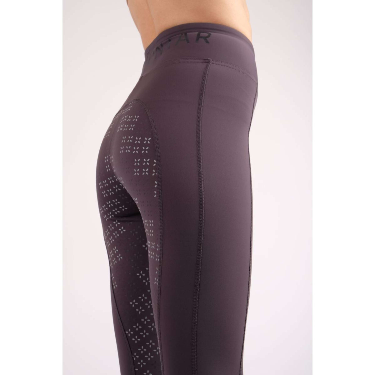 Montar Reitleggings Selena Pull On Full Grip Grau