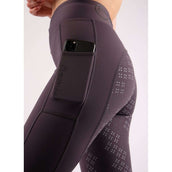 Montar Reitleggings Selena Pull On Full Grip Grau