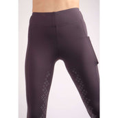 Montar Reitleggings Selena Pull On Full Grip Grau