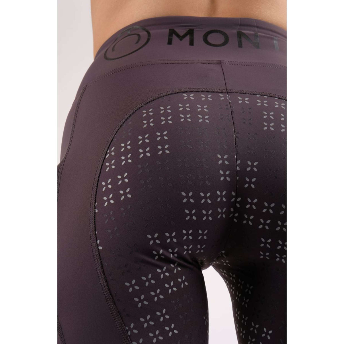 Montar Reitleggings Selena Pull On Full Grip Grau