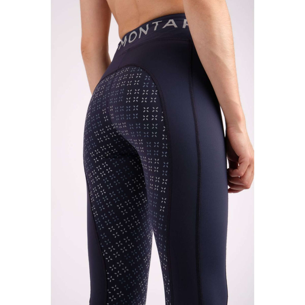 Montar Reitleggings Selena Pull On Full Grip Navy