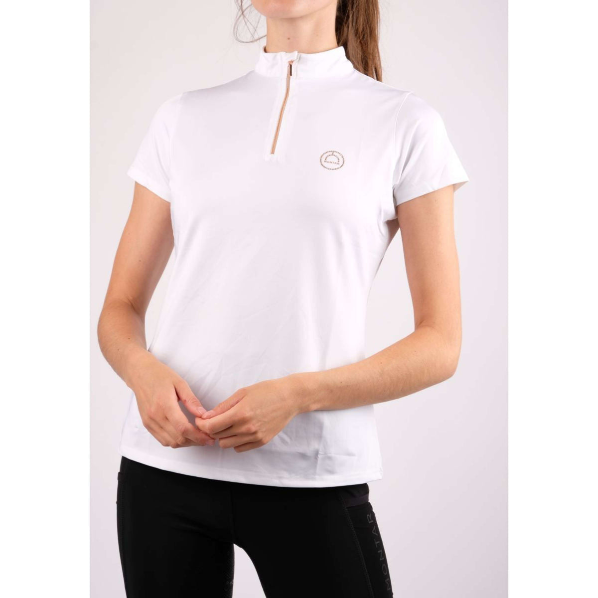 Montar Shirt Everly Rosegold Weiß