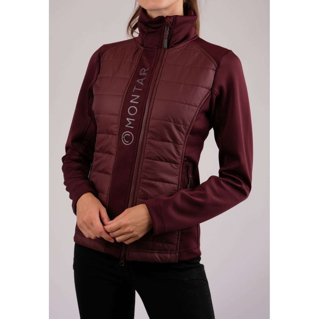 Montar Jacke Emma Pflaumenfarben
