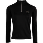 Montar Shirt Everly Crystal Logo Lange Ärmel Schwarz