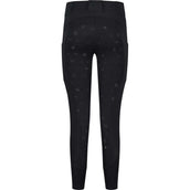 Mrs. Ros Reitleggings Silhouette Softshell Phantom Black