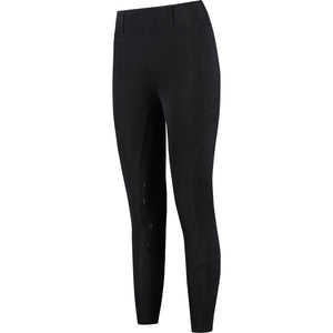 Mrs. Ros Reitleggings Silhouette Softshell Phantom Black