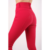 Montar Reithose Ess Megan Highwaist Full Grip Jester Red