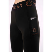 Montar Reitleggings Colene Full Grip Schwarz