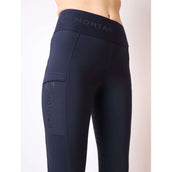 Montar Reitleggings Alessia Wide Logo Dark Navy