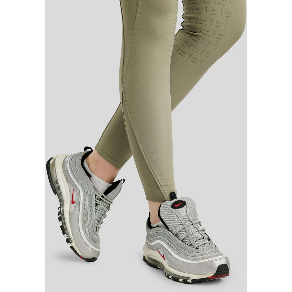 Montar Reithose MoGlenda Full Grip Dusty Green