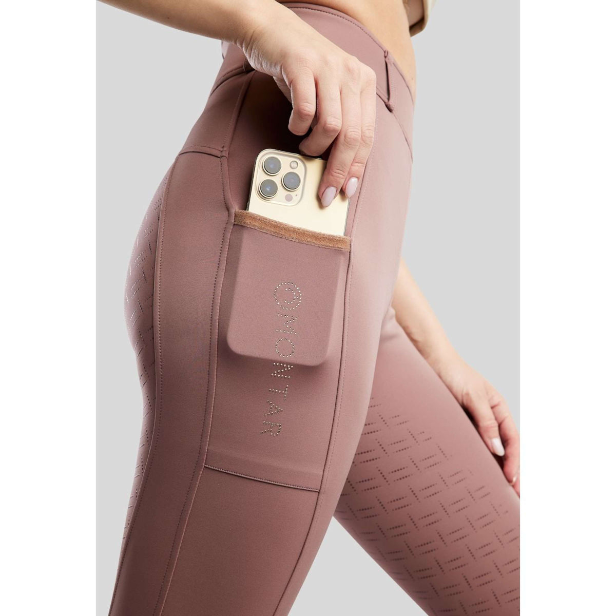 Montar Reitleggings MoGlenda Full Grip Dusty Rose