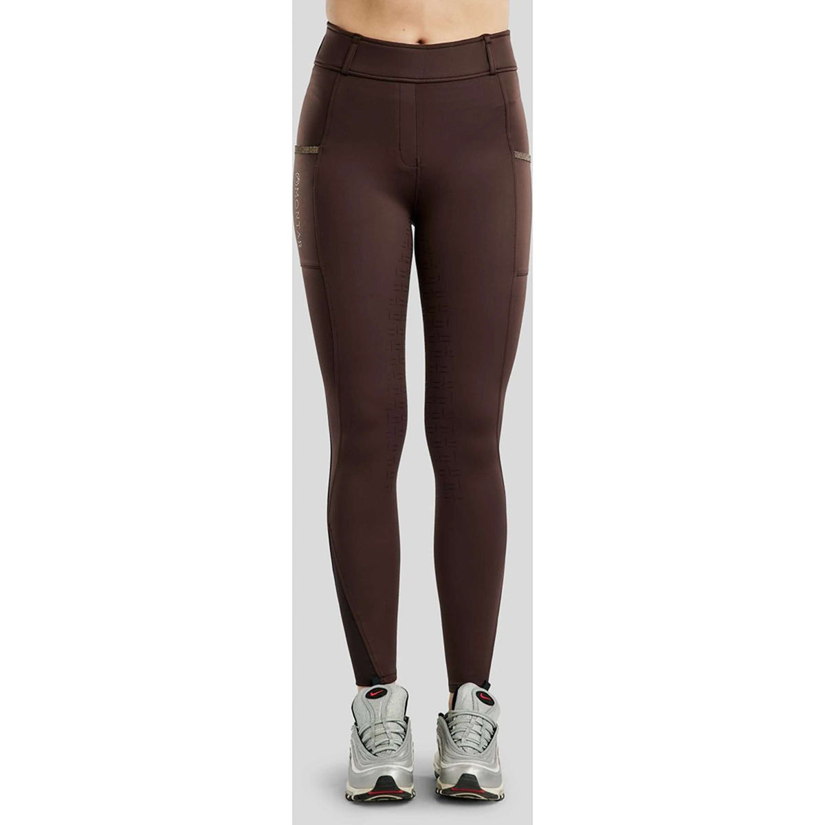 Montar Reitleggings MoGlenda Full Grip Braun