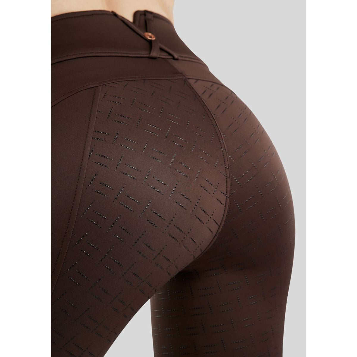 Montar Reitleggings MoGlenda Full Grip Braun