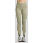Montar Reitleggings MoGaia Full Grip Dusty Green