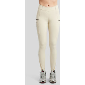 Montar Reitleggings MoGaia Full Grip Warm Light Grey