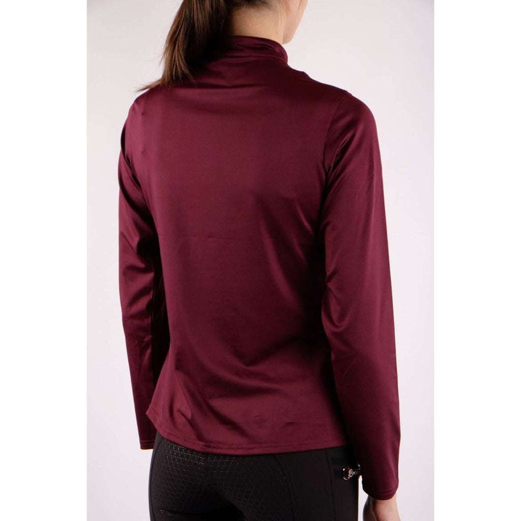 Montar Shirt Everly Rosegold Junior Lange Ärmel Pflaumenfarben