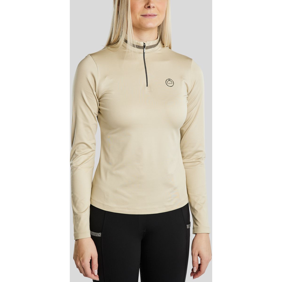 Montar Longsleeve MoGaia Warm Light Grey