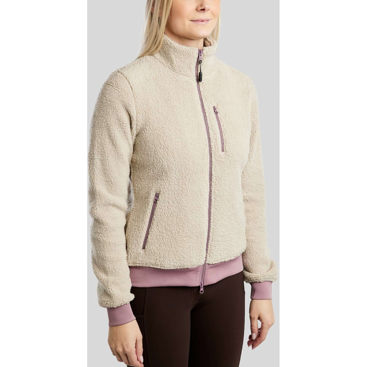 Montar Jacke MoEbba Teddy Dusty Rose