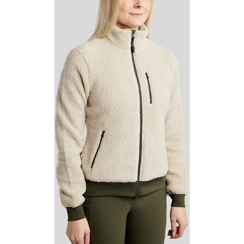 Montar Jacke MoEbba Teddy Olive