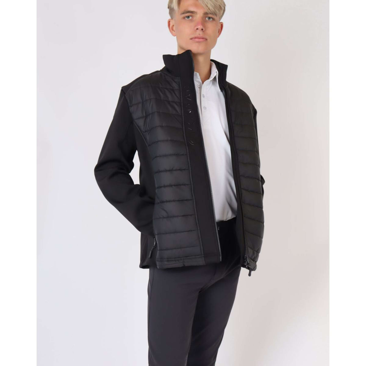 Montar Jacke Emanuel Quilt Unisex Schwarz