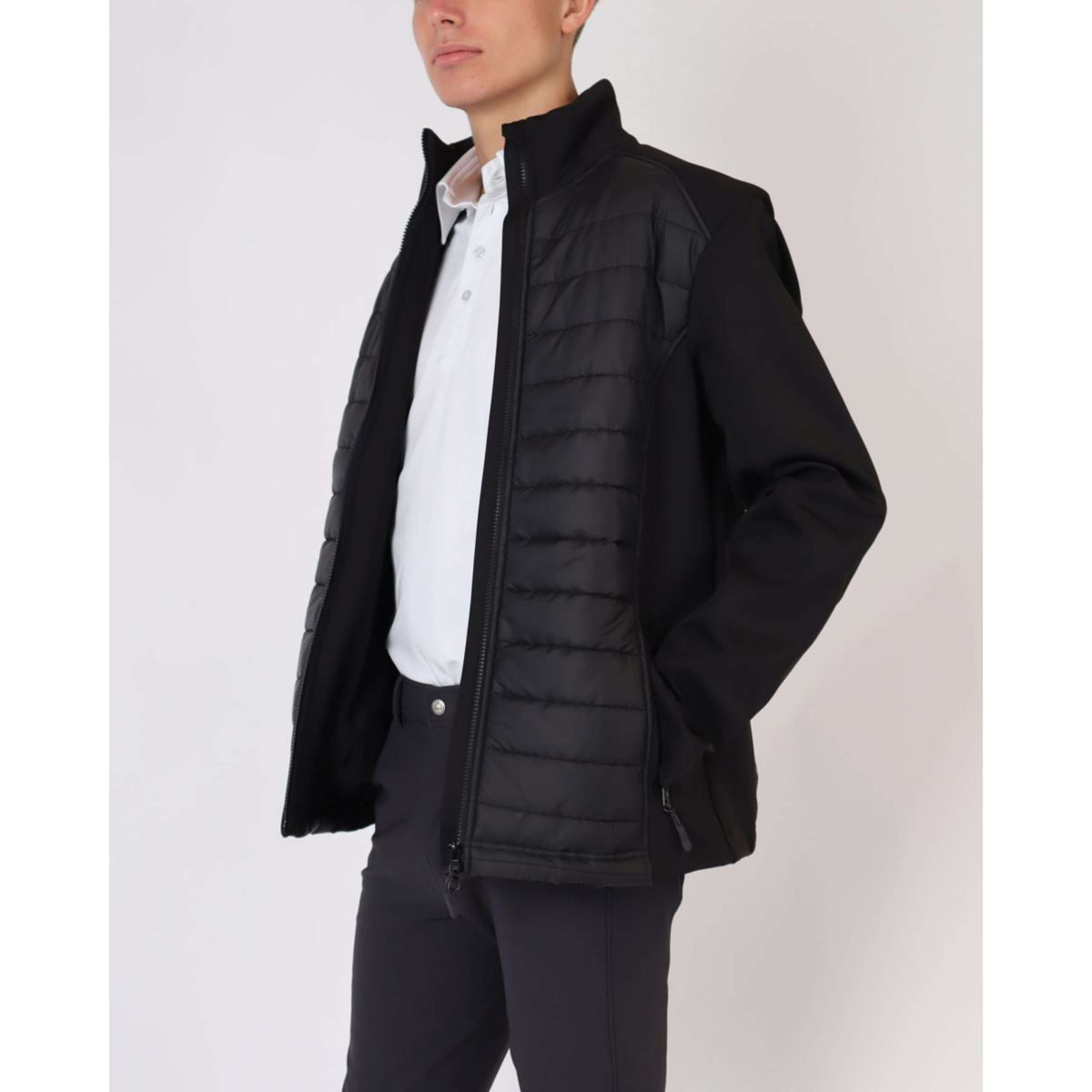 Montar Jacke Emanuel Quilt Unisex Schwarz