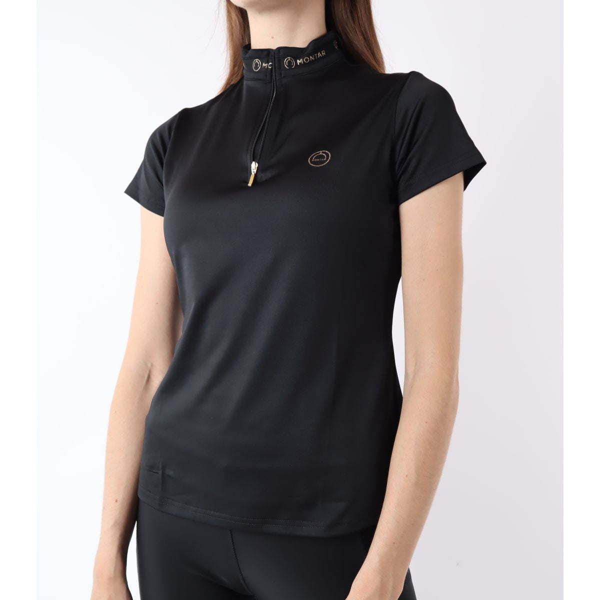 Montar Shirt Luna Mon Tech Schwarz