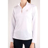 Montar Shirt Everly Rosegold Lange Ärmel Weiß