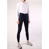 Montar Shirt Everly Rosegold Lange Ärmel Weiß