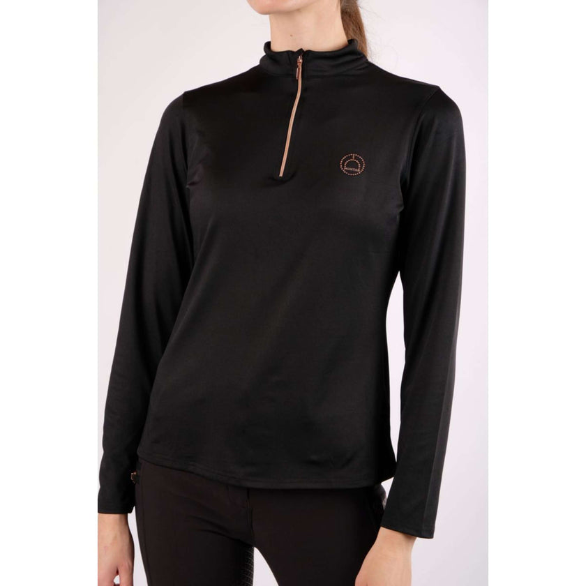 Montar Shirt Everly Rosegold Lange Ärmel Schwarz Montar Shirt Everly Rosegold Lange Ärmel Schwarz