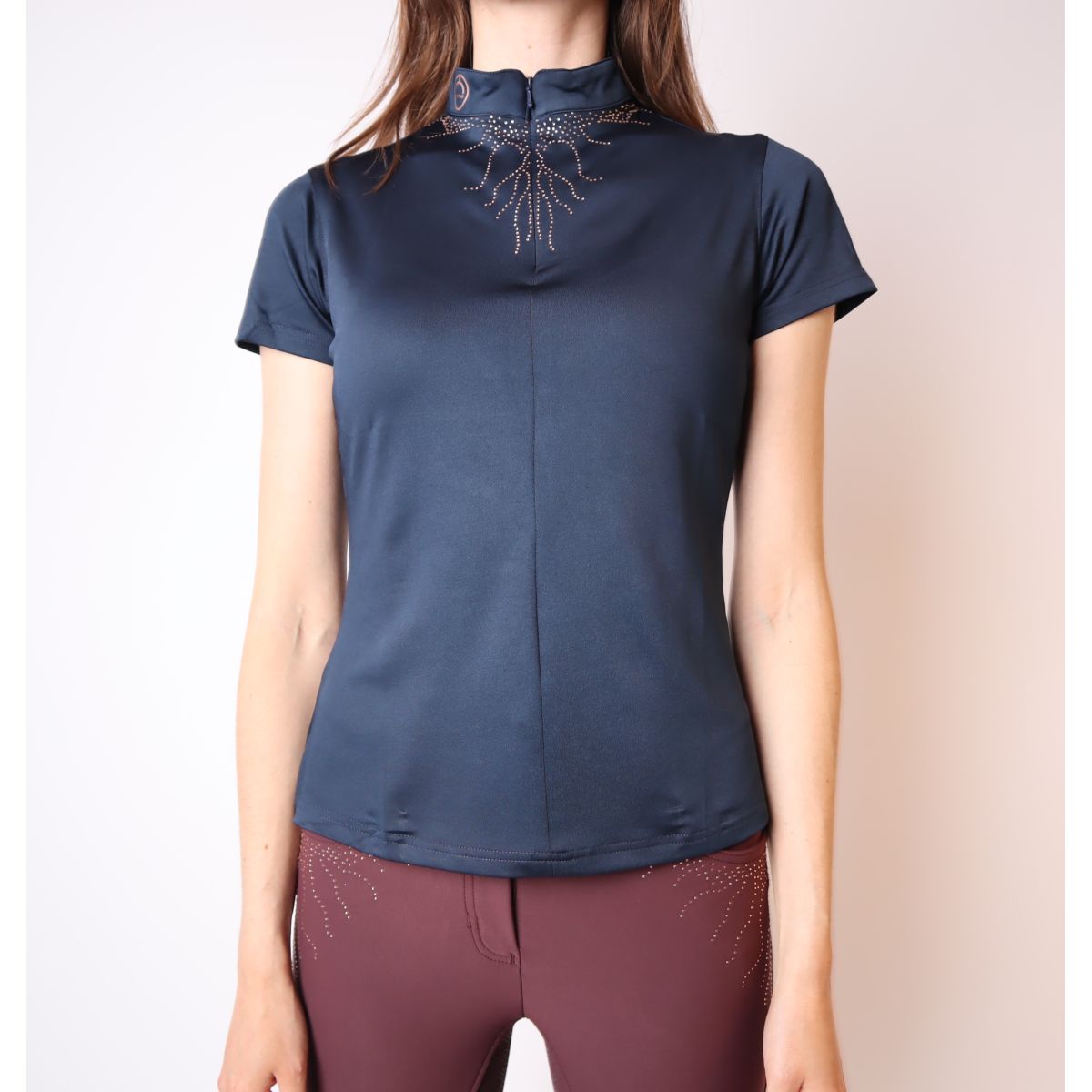 Montar Shirt Femka Rosegold MonTech Dark Navy