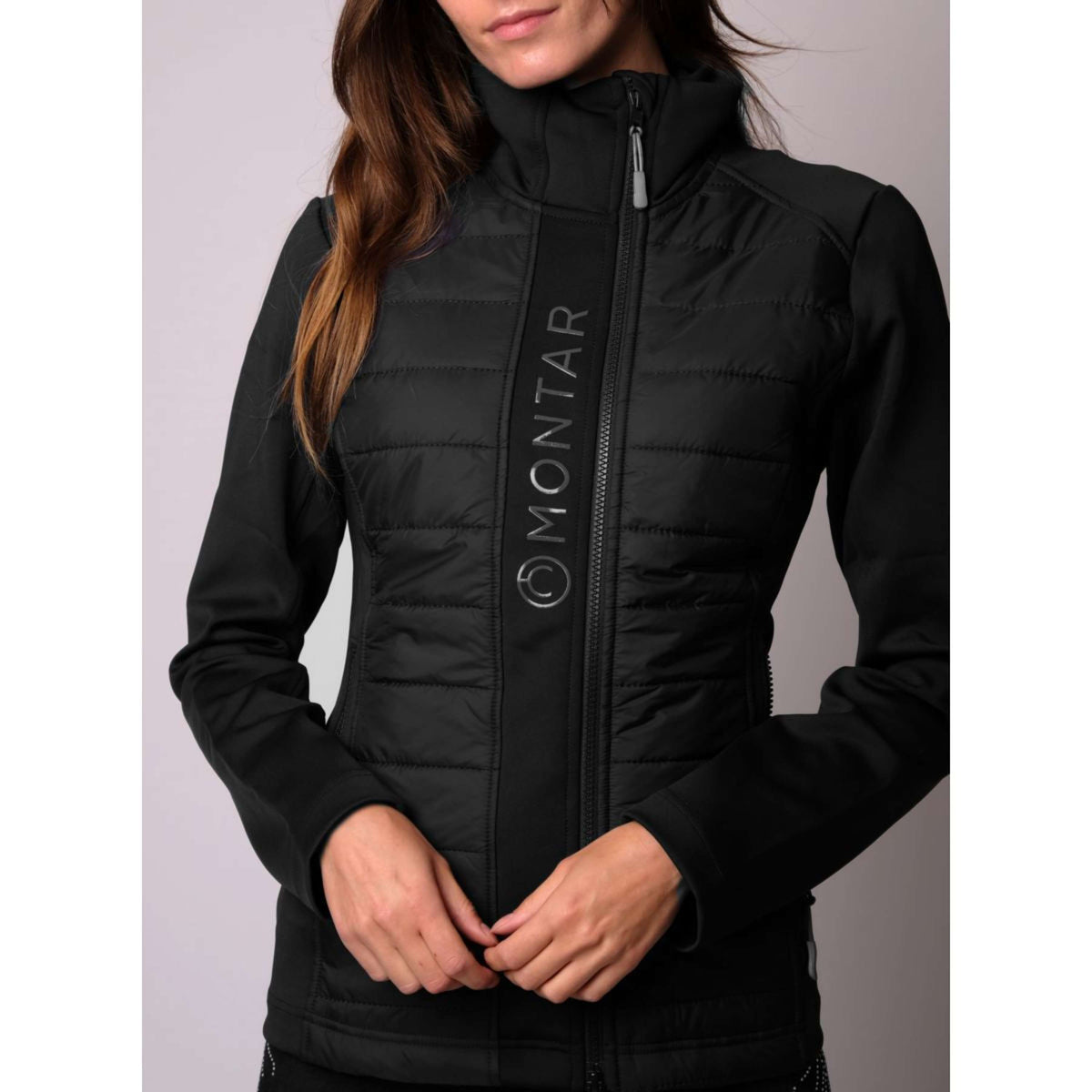 Montar Jacke Emma Quilt Schwarz