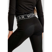 Montar Reitleggings MoSille Full Grip Schwarz