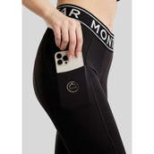 Montar Reitleggings MoSille Full Grip Schwarz