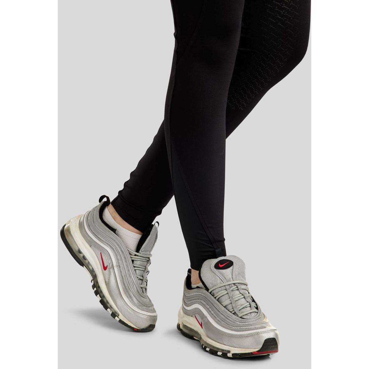 Montar Reitleggings MoSille Full Grip Schwarz