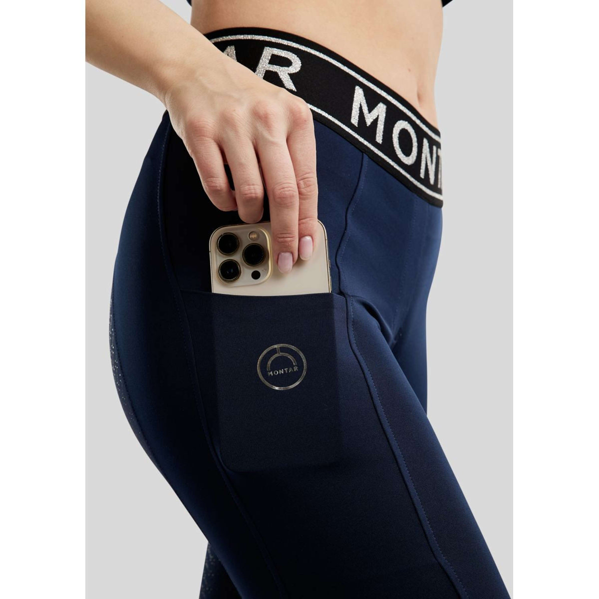 Montar Reitleggings MoSille Full Grip Navy