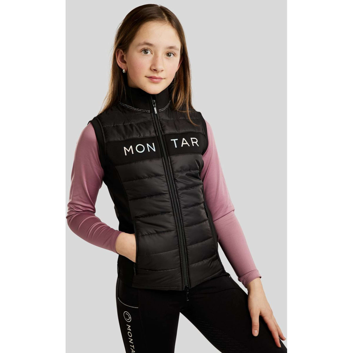 Montar Weste MoCha Schwarz