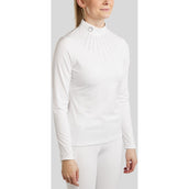 Montar Turniershirt MoEmilia Lange Ärmel Weiß