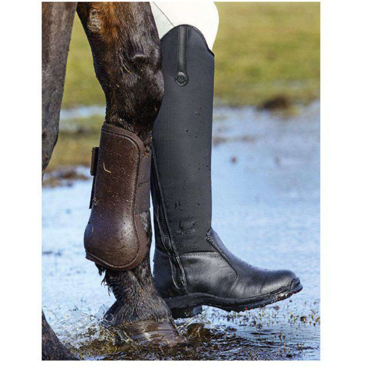 Mountain Horse Reitstiefel Active Winter Young Schwarz