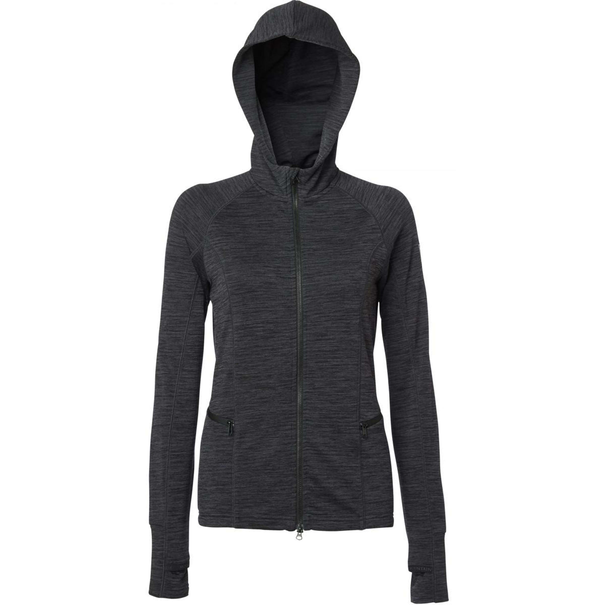 Mountain Horse Jacke Bella Tech Fleece mit Kaputze Schwarz